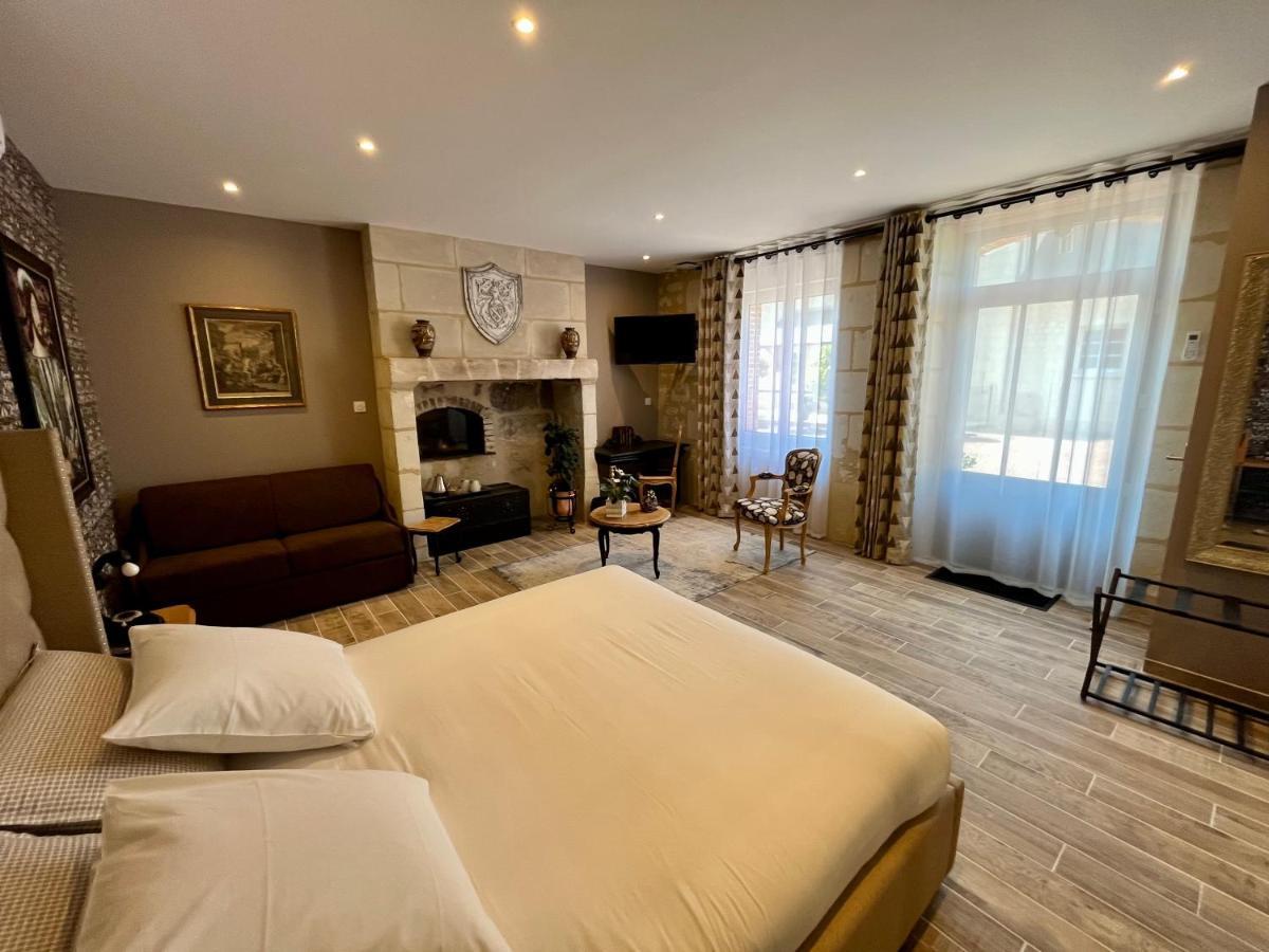 Cave Auger La Maison D'Hotes Restigné Εξωτερικό φωτογραφία